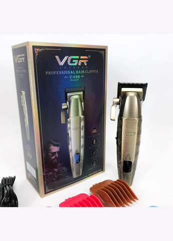 Акумуляторна машинка для стрижки V-036 VGR (364665516)