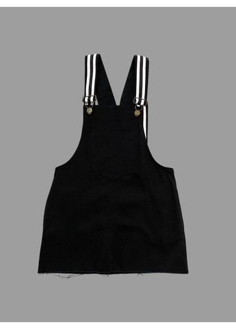 Красивый джинсовый сарафан черный для девочки. Mone