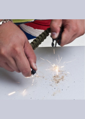 Браслет огниво свисток паракорд для виживання туристичний 24,5*2,5 см ( код: X7-22) Digital (370858737)