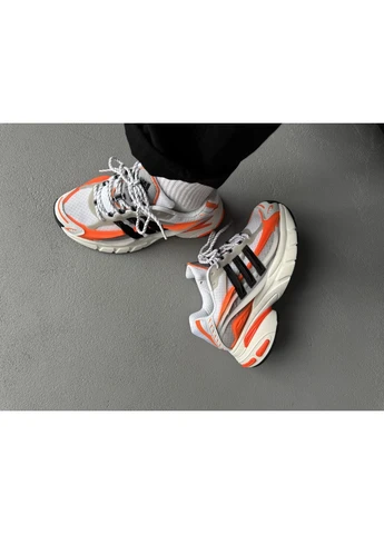Оранжевые летние кроссовки adidas adistar jellyfish focus pharrell virginia orange адидас адистар No Brand
