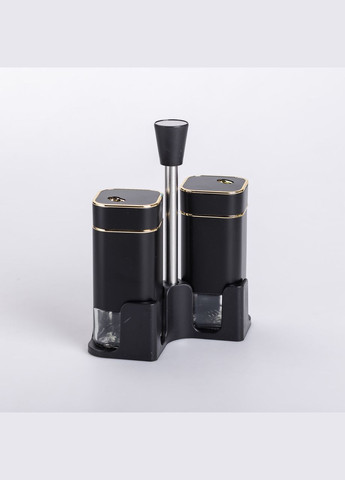 Набор для специй на подставке 2 баночки для соли и перца по 120 мл. Yiwu (326177825)