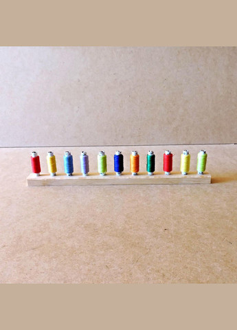 Органайзер для ниток з дерева Флок 11 (НТК-110400) No Brand (328911211)