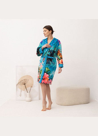 Халат жіночий з плюшевого велюру ексклюзивний Brazil 18358 ML FlexDress (336766938)