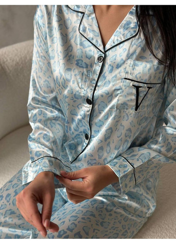 Блакитна піжама No Brand