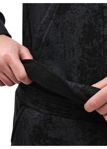 Черный зимний костюм спортивный мужской No Brand