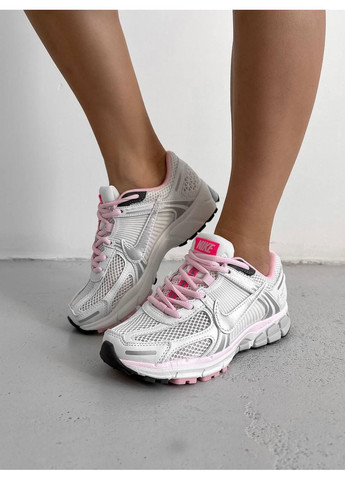 КРОССОВКИ ЖЕНСКИЕ NIKE ZOOM VOMERO 5 SILVER PINK НАЙК АИР ЗУМ ВОМЕРО 5 No Brand розовые демисезоны (368886029)