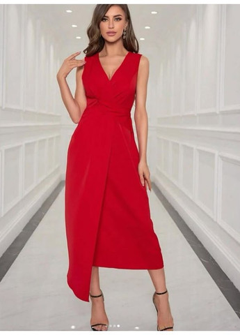 Красное платье SHEIN