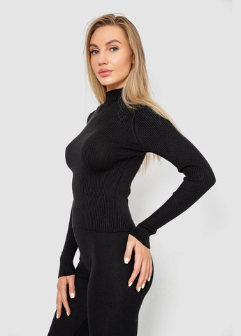 Водолазка жіноча в рубчик, колір теракотовий, Ager (301155942)