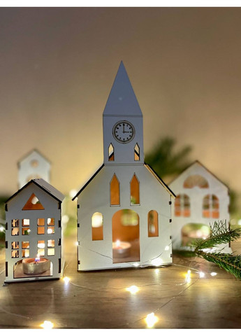 Будиночки набір 8 (із церквою + XS) WittleWood (369546899)