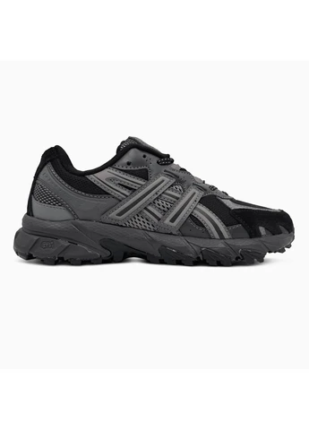 Чорні кросівки чоловічі asics gel-sonoma tr62 black/graphite grey асікс гель сонома чорні демісезон No Brand