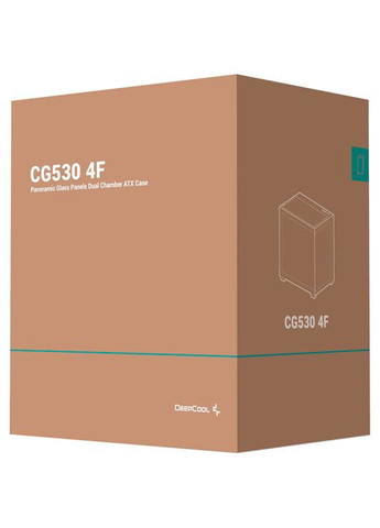 Корпус CG530 4F Black (R-CG530-BKADA4-G-1) DeepCool (368575997)