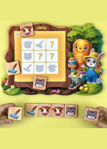 Дитяча настільна гра "Судоку" (ПСД297) PSD297, 70 фішок No Brand (339779568)