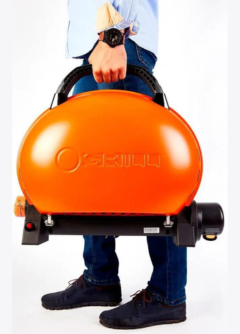 Гриль O-GRILL 500 портативный /переносной /газовый. Оранжевый RZCOM12 No Brand (316439279)