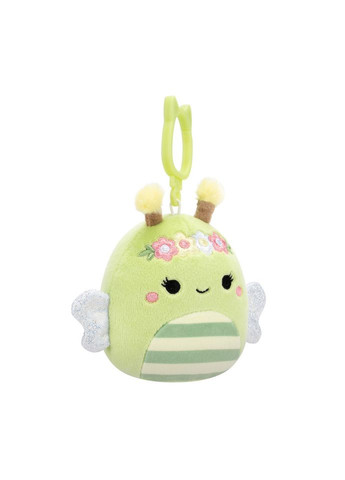 Мягкая игрушка на клипсе Пчелка Сибил SQCP00460, 9 см Squishmallows (365268014)