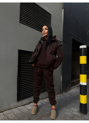 Костюм 172 трійка жилет,плащівка лаке синтепон 150,Джогери та худі тринитка на флісі Україна (368277979)