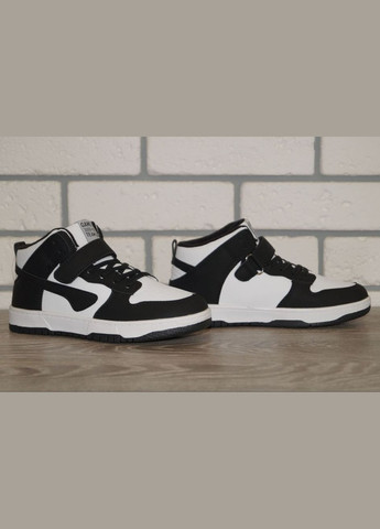 Хайтопи демісезонні дитячі / Черевики демісезонні дитячі білі з чорним BBT (347234817)