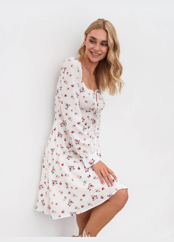 Молочна сукня у квітковий принт Romashka з квітковим принтом