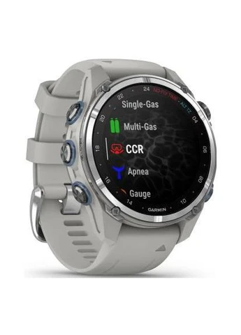 Смарт-часы Descent Mk3, 43мм, Passvtd Steel/Fog Gry, Дайв-компьютер, GPS дайвинг компьютер (010-02753-04) Garmin (391467719)