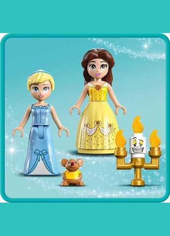 Конструктор Disney Princess Замки принцесс 140 деталей (43219) Lego (305404031)