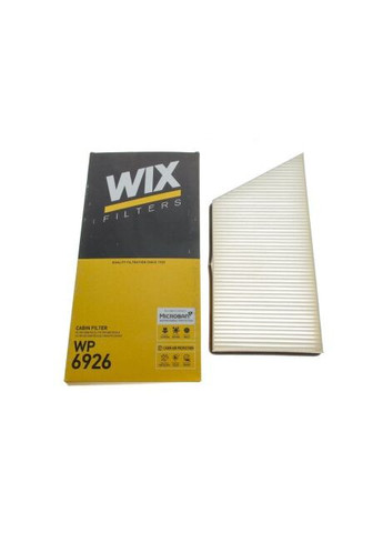 Фильтр салона PEUGEOT 206 1.1I, 1.4I, 1.6I, 1.8HDI, 1.9DI, 2.0HDI (НОМ. ОРИГ.6447.AZ) WP6926 WIX Filters (366164908)