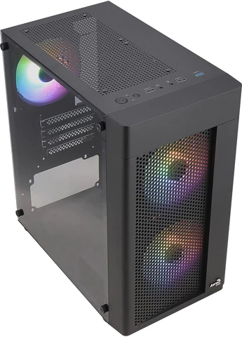 Корпус Hexform-G-BK-v2 (ACCX-PV38004.11) Black 600W Aerocool (387592194)