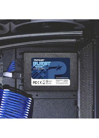 SSD накопитель 2.5" 120GB SATA Burst Elite (PBE120GS25SSDR) Patriot (316071553)