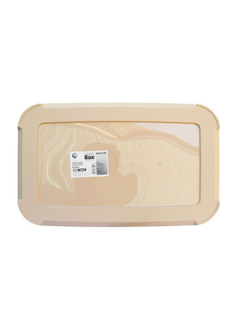 Кошик без кришки 26 літрів бежевий К5-406 (Diomedea) 315*500*225 мм Альбатрос (345734143)