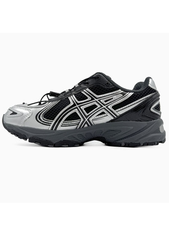 Чорні Осінні кросівки чоловічі asics gel-kahana tr v4 black / silver асікс гель кахано tr v4 No Brand