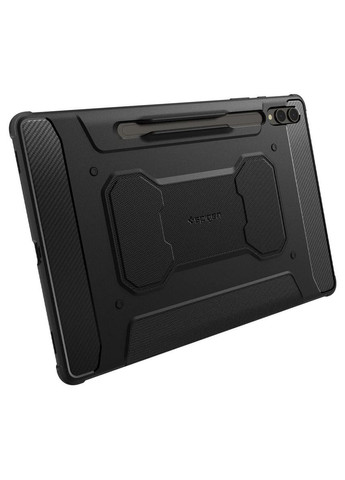 Чохол-книжка Rugged Armor Pro для Samsung Galaxy Tab S9+ 12.4 SM-X810/SM-X816 / Tab S10+ 12.4 SM-X820/SM-X826 Black (ACS06539) Spigen (368631383)