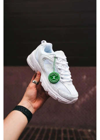 Білі кросівки чоловічі new balance 530 white нью беланс 530 білі демісезон No Brand