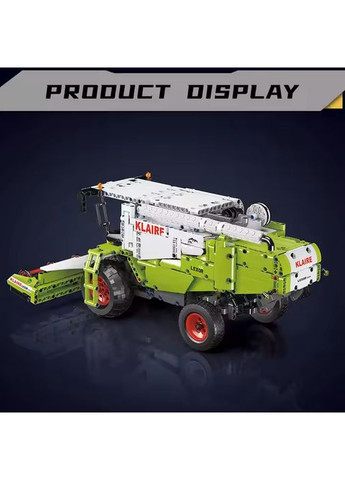 Конструктор комбайн на радіокеруванні Claas Lexion 760 17014, 1347 деталей, керування пультом і Bluetooth Mould King (372600542)