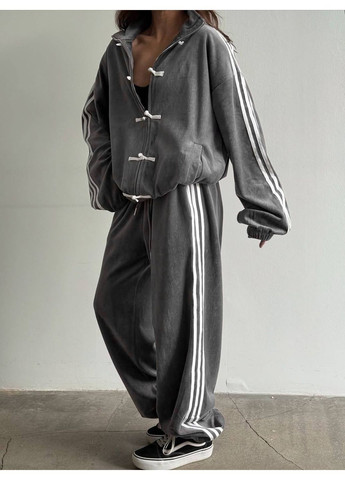 Женский спортивный костюм из мягкого велюра No Brand (369135515)