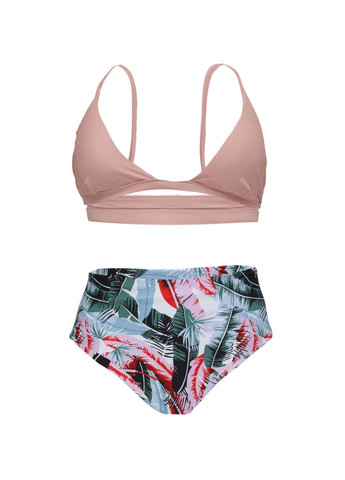 Светло-розовый летний купальник No Brand