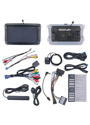 Автомагнитола серии Q2 VW 8 дюймов 4/32 (8 дюймов QLED 8core 7862 4/32 4G CarPlay/Android Auto) QIV (346500452)