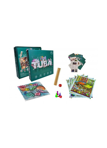 Настільна гра "Туба" 30264, 12 ігрових полів, англійською мовою Strateg (301789533)
