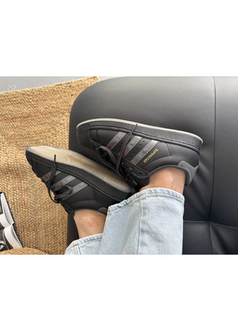 Кросівки чоловічі і жіночі Adidas Superstar x Dime Black | Адідас Суперстар чорні No Brand чорні демісезони (370149907)