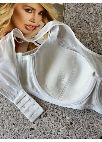 Білий бюстгальтер з м'якою чашкою білий Lanny Mode