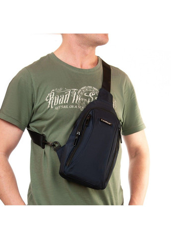 Чоловіча сумка-слінг 35005 blue Lanpad (317169263)