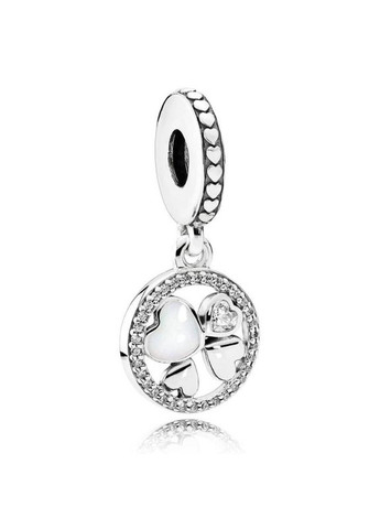 Срібна підвіска-шарм Пандора "Серця любові" 792104CZ Kabluchka (355346490)