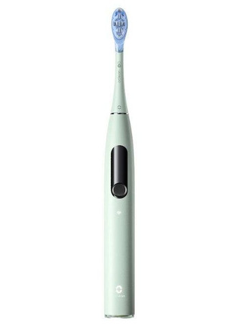 Умная зубная электрощетка X Ultra Set (с дисплеем OLED) бело зеленая Oclean (283375199)