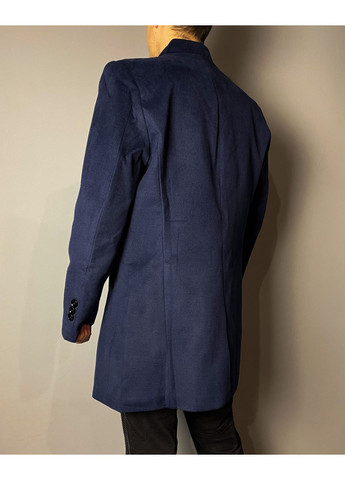 Темно-синє Пальто No Brand