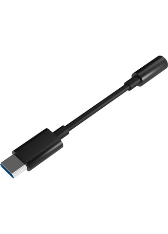 Переходник USB-C --> аудио Jack 3.5мм, черный Defender (392011972)