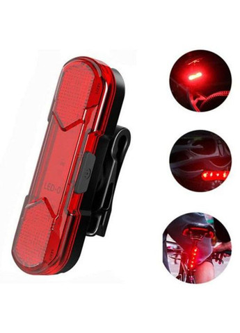 Вело набор фара с задним габаритом мигалкой Bike HY025 велосипедный аккумуляторный фонарь на велосипед 5SMD WD (297330900)