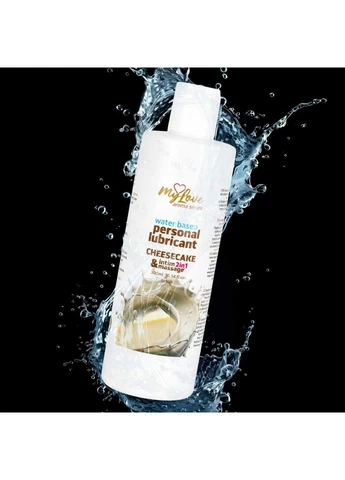 2в1 лубрикант и массажный гель - MyLove Aroma Series Intim&Massage Cheesecake, 300 мл Boss Series (401147784)