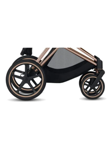 Універсальна коляска 2 в 1 Priam 4.0 Conscious Collection Onyx Black шасі Rose gold Cybex (363258449)