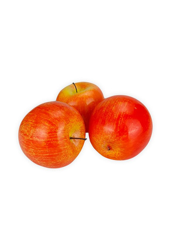 Штучне яблуко жовточервоне з пінопласту 8*7 см -1041 No Brand (276533746)
