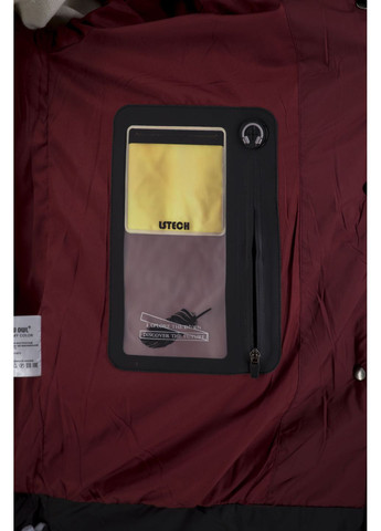 Чорний зимній Пуховик No Brand