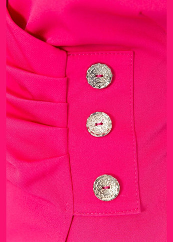 Рожева повсякденний повсякденне плаття із довгими рукавами на запах вільного крою чорне (sku_176r1050) No Brand однотонна