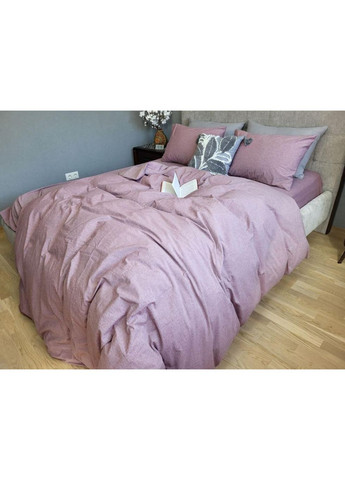 Постельное белье с резинкой (W1181) вареный хлопок Полуторный размер, наволочки 50/70 No Brand (364213825)