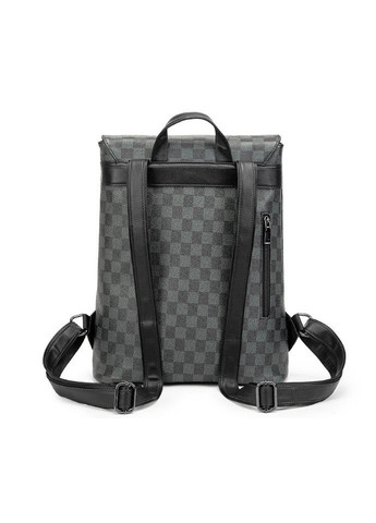 Мужской городской рюкзак в клетку из экокожи рюкзак для повседневного использования городской рюкзак ProDobro (363260181)